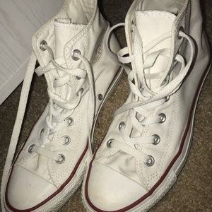 White High Top Converse